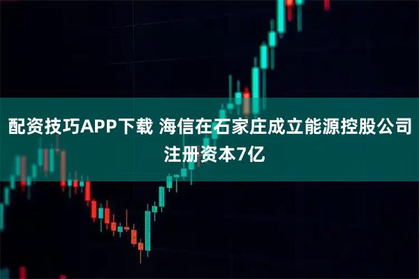 配资技巧APP下载 海信在石家庄成立能源控股公司  注册资本7亿