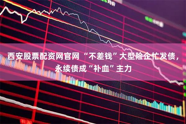 西安股票配资网官网 “不差钱”大型险企忙发债，永续债成“补血”主力